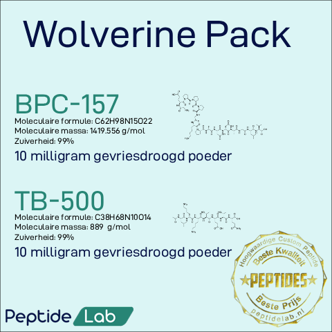 Wolverine pack - BPC-157 / TB-500 / VIP Peptide kopen